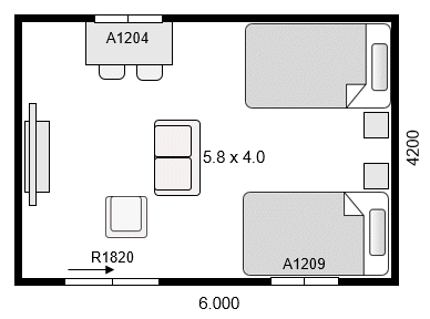 Cabin 6042