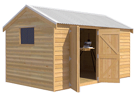 Gable Timber Shed 