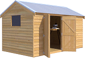 Gable Timber Shed